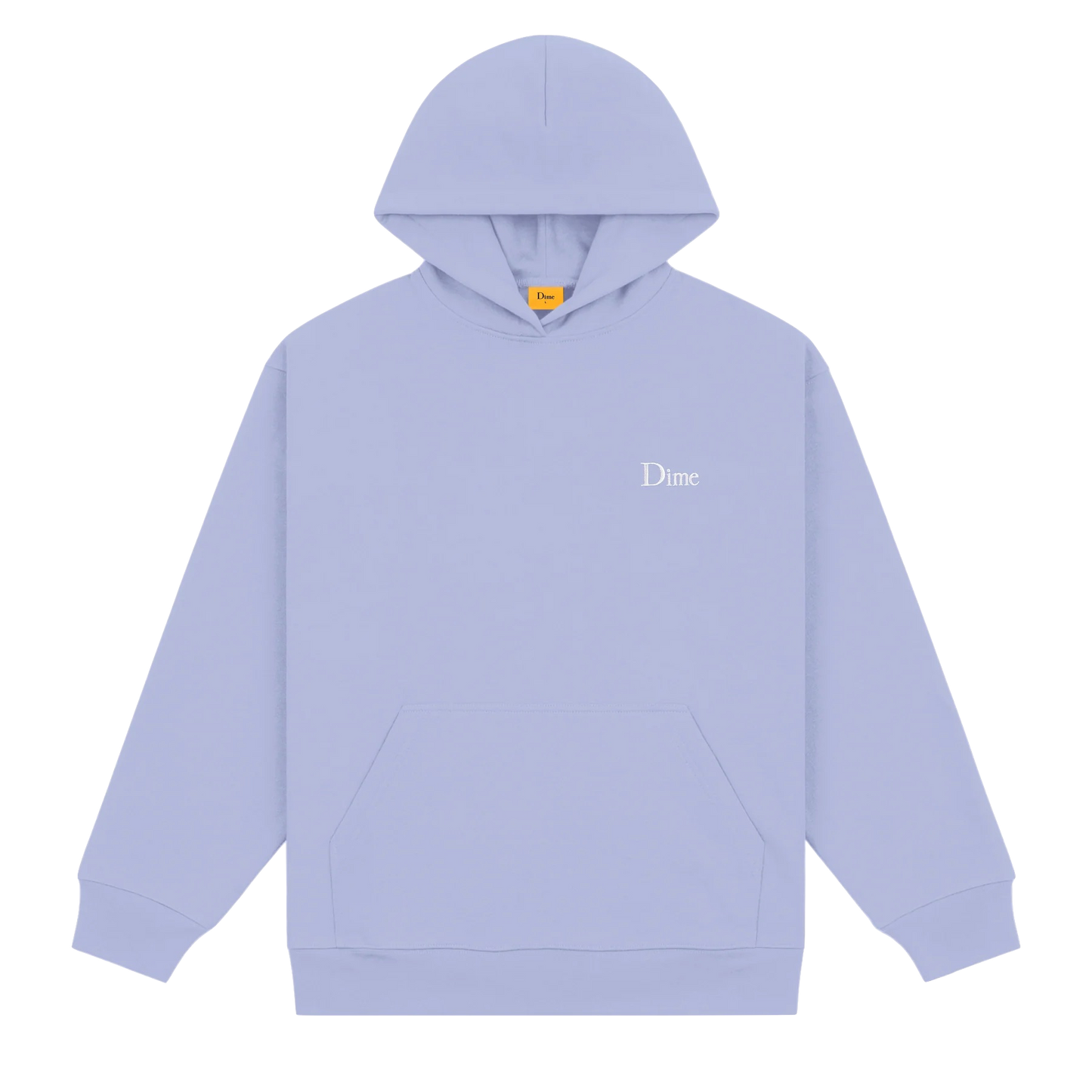 Dime Classic Small Logo hoodie light indigo