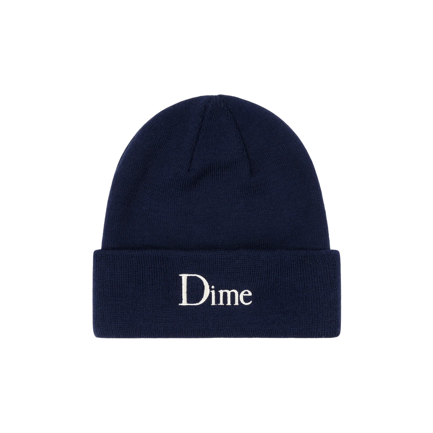 Dime Classic Wool fold beanie indigo