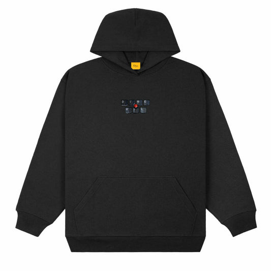 Dime Thinkpad hoodie dark black