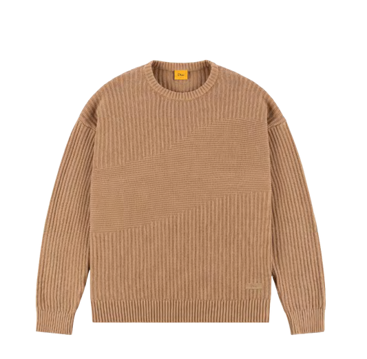 Dime Wave Knit crewneck khaki