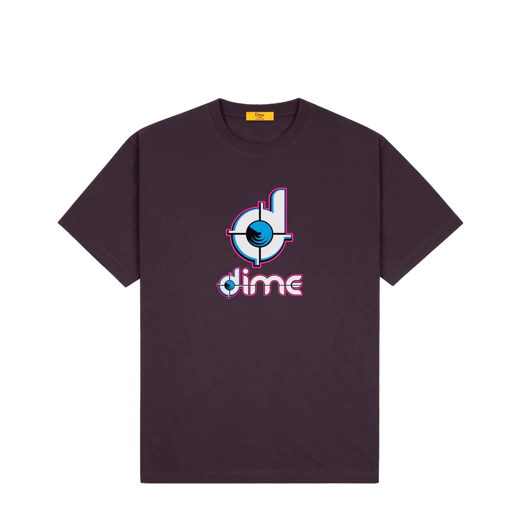 Dime tee NRG deep plum