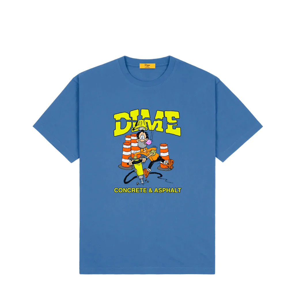 Dime tee Roads blue