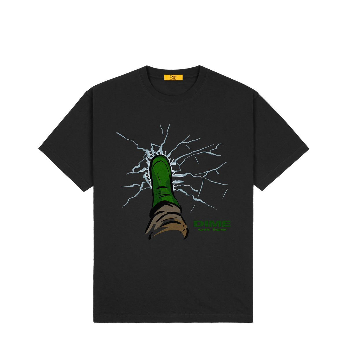 Dime tee Thin Ice black