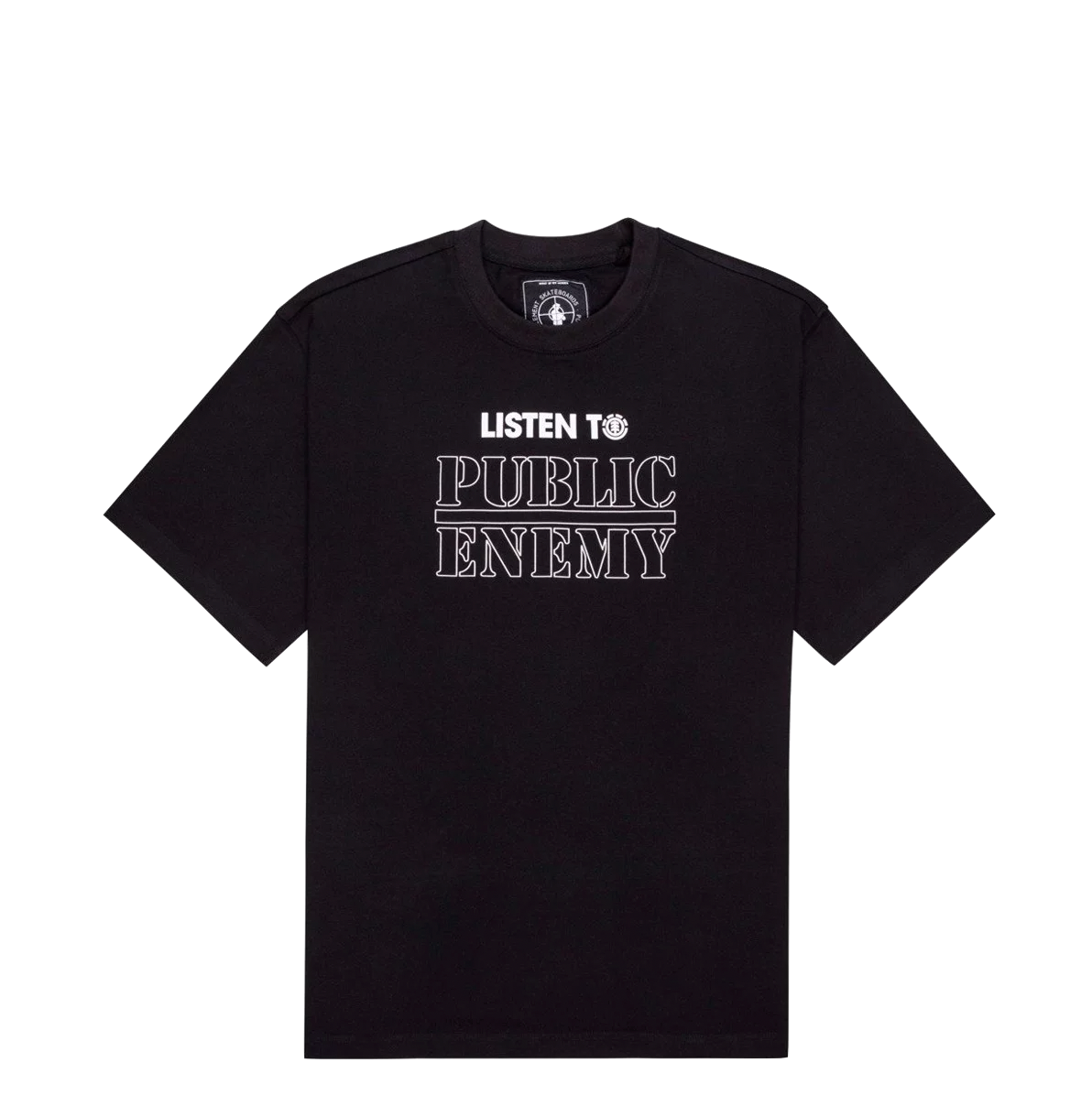 Element X Public Enemy tee Listen To black