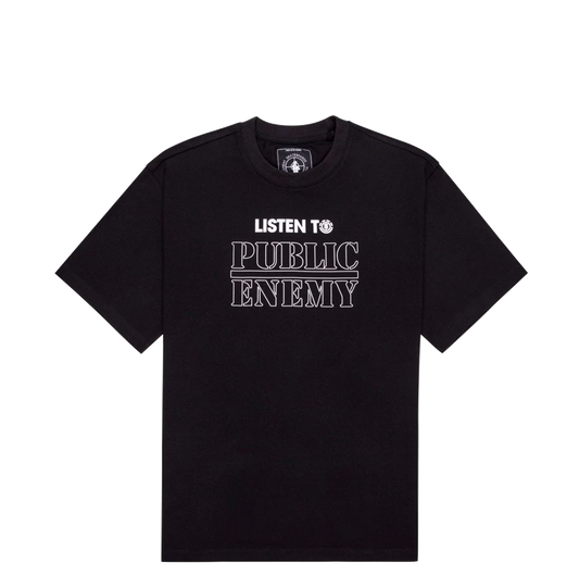 Element X Public Enemy tee Listen To black