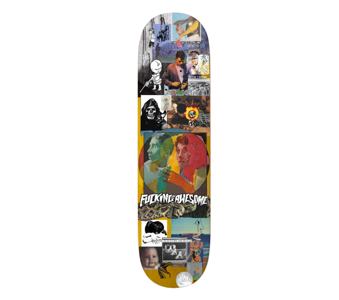 Fucking Awesome Elijah Berle deck Rattlesnake Canyon 8.5"