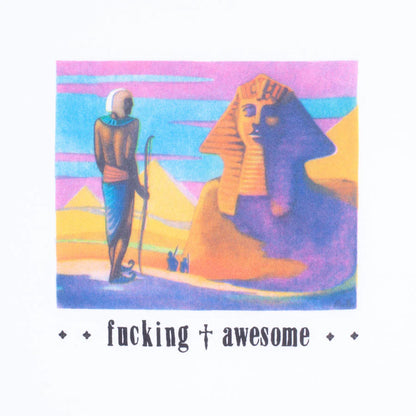 Fucking Awesome tee L/S Egyptian white