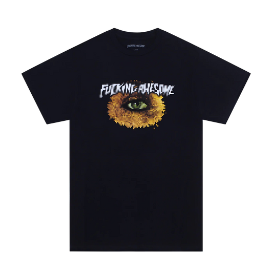 Fucking Awesome tee Pixel Eyes black