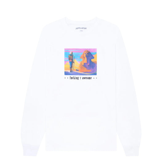 Fucking Awesome tee L/S Egyptian white