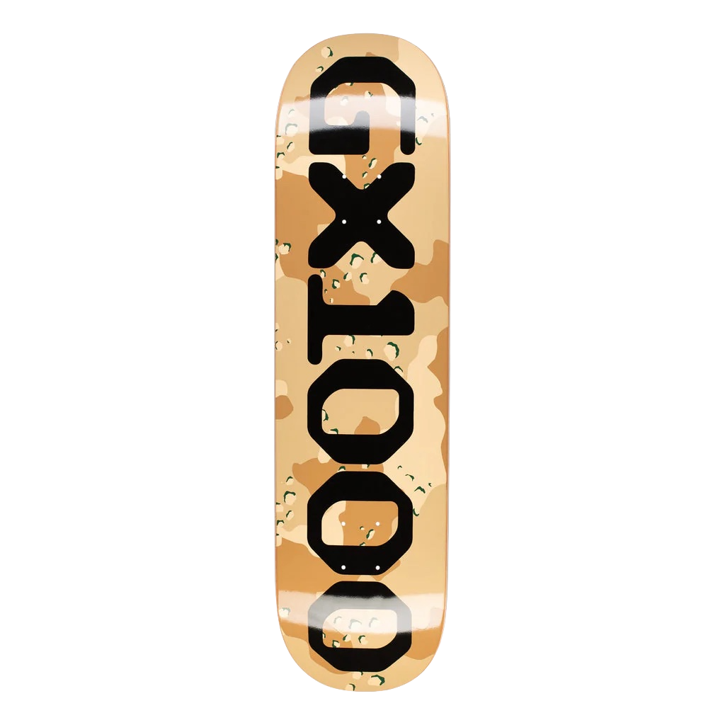 GX1000 OG Logo deck camo black 8.25"