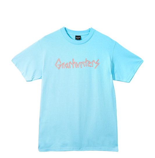 Gnarhunter tee Classic Logo blue