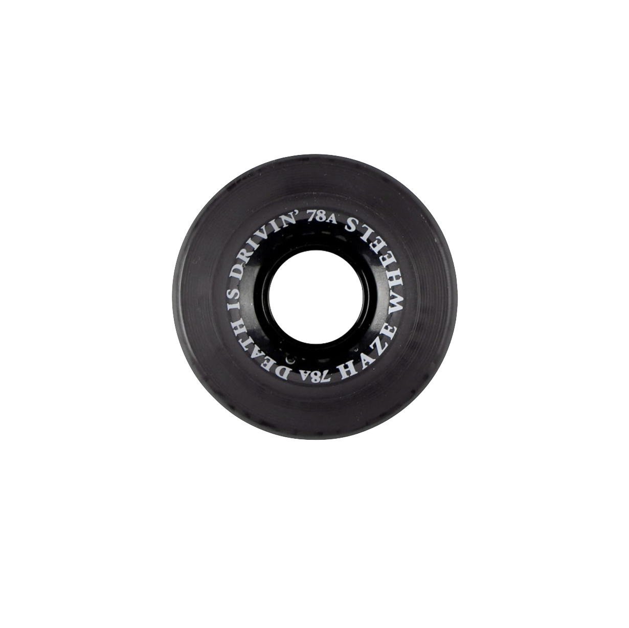 Haze Death Is Driving soft wheels black 78A 60mm