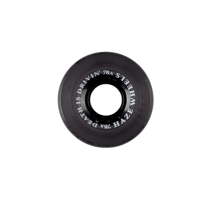 Haze Death Is Driving soft wheels black 78A 60mm