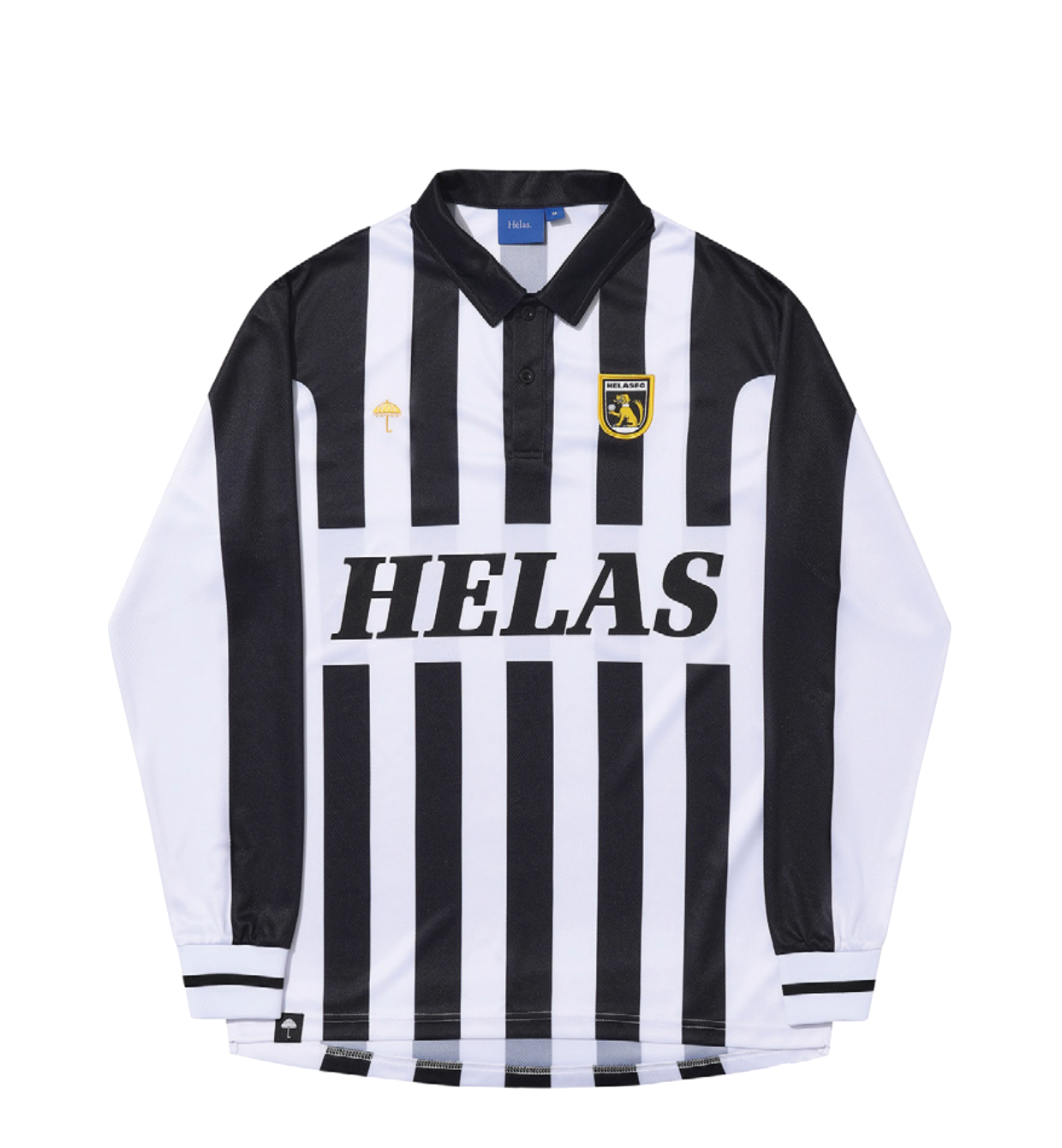 Hélas FC Polo L/S black white