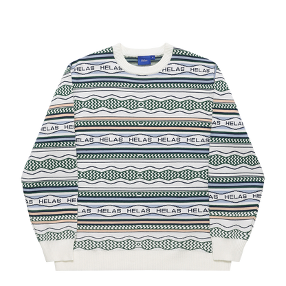 Hélas Kool crewneck knit light beige