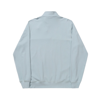 Hélas Quarter Zip Super Soft crewneck baby blue
