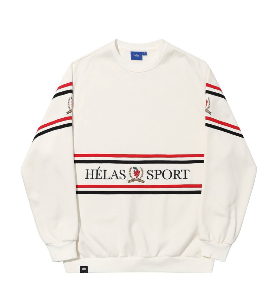 Hélas Sport crewneck white