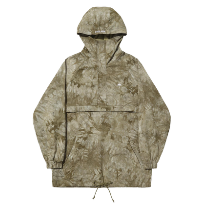 Hélas Tie Camo hooded jacket quarter zip beige