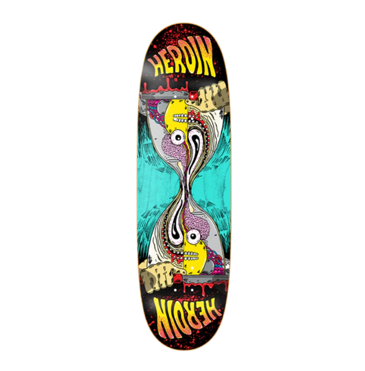 Heroin Merged Anatomy deck Razor Egg 9.25"