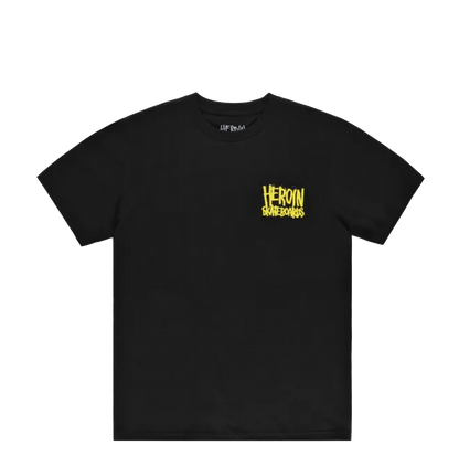 Heroin Teggxas Chainsaw tee black