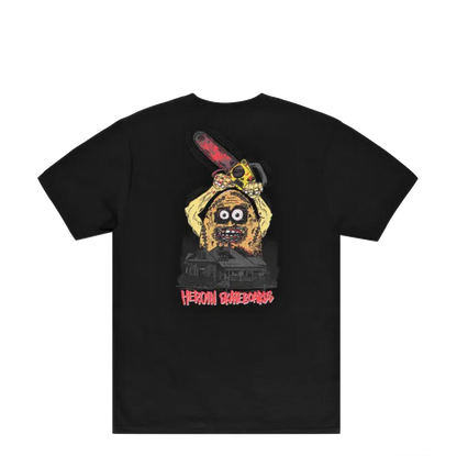 Heroin Teggxas Chainsaw tee black