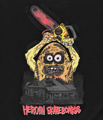 Heroin Teggxas Chainsaw tee black