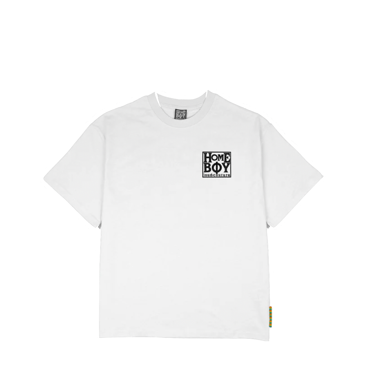Homeboy Old School tee white