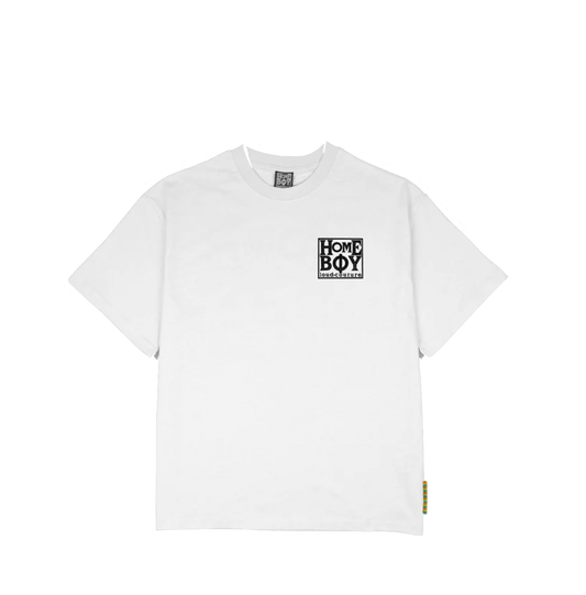 Homeboy Old School tee white