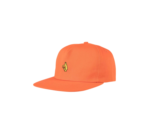 Krooked Shmoo cap orange yellow