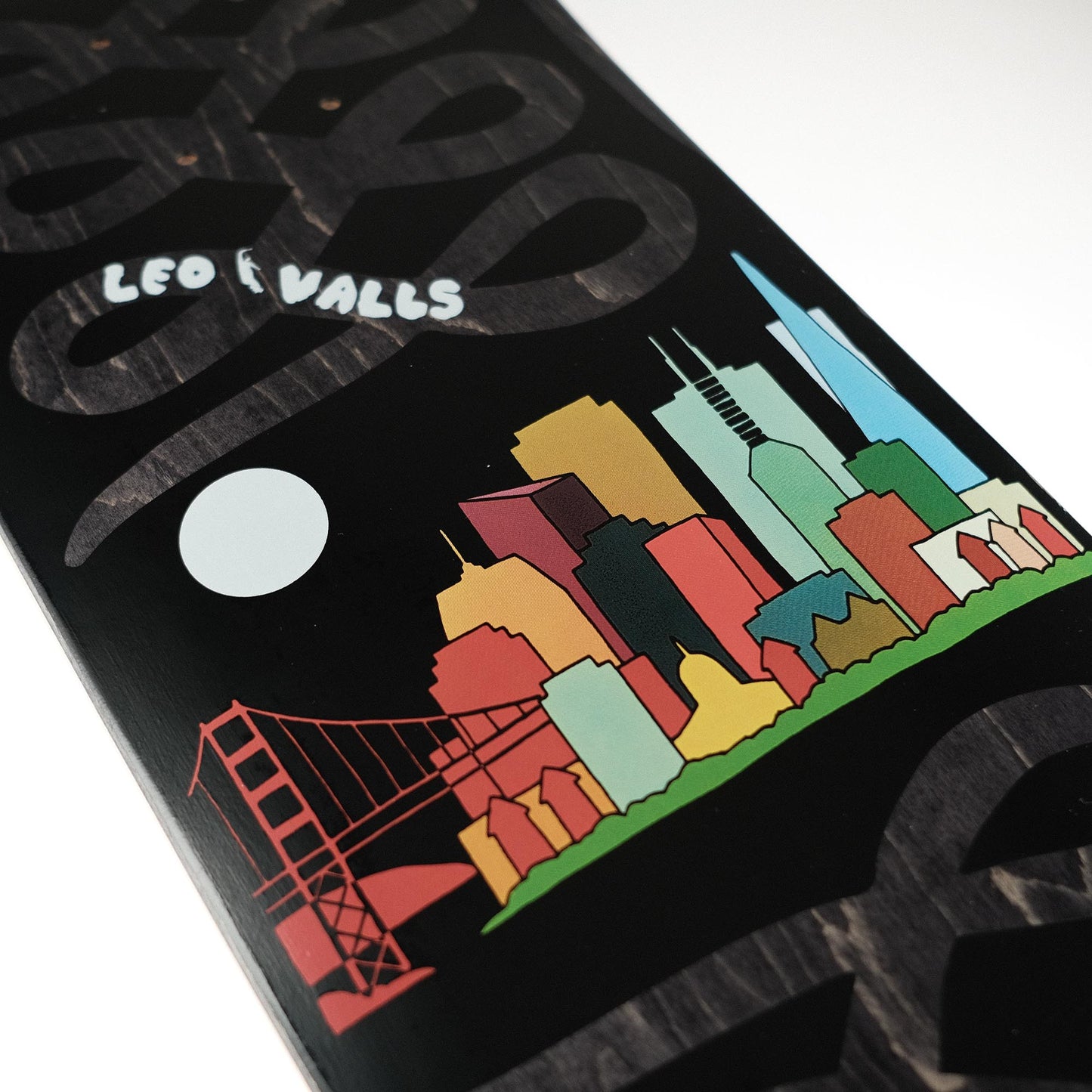 Magenta deck Leo Valls Sacred Snake 8.25"
