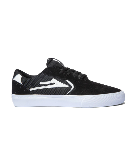 Lakai Atlantic Vulc black white suede