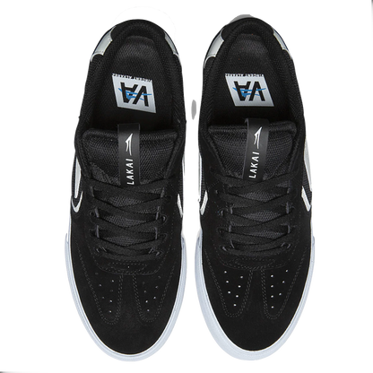 Lakai Atlantic Vulc black white suede