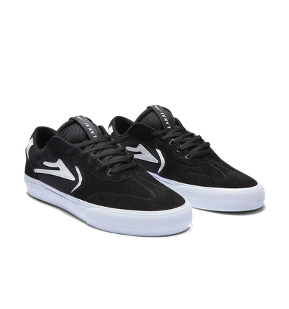 Lakai Atlantic Vulc black white suede