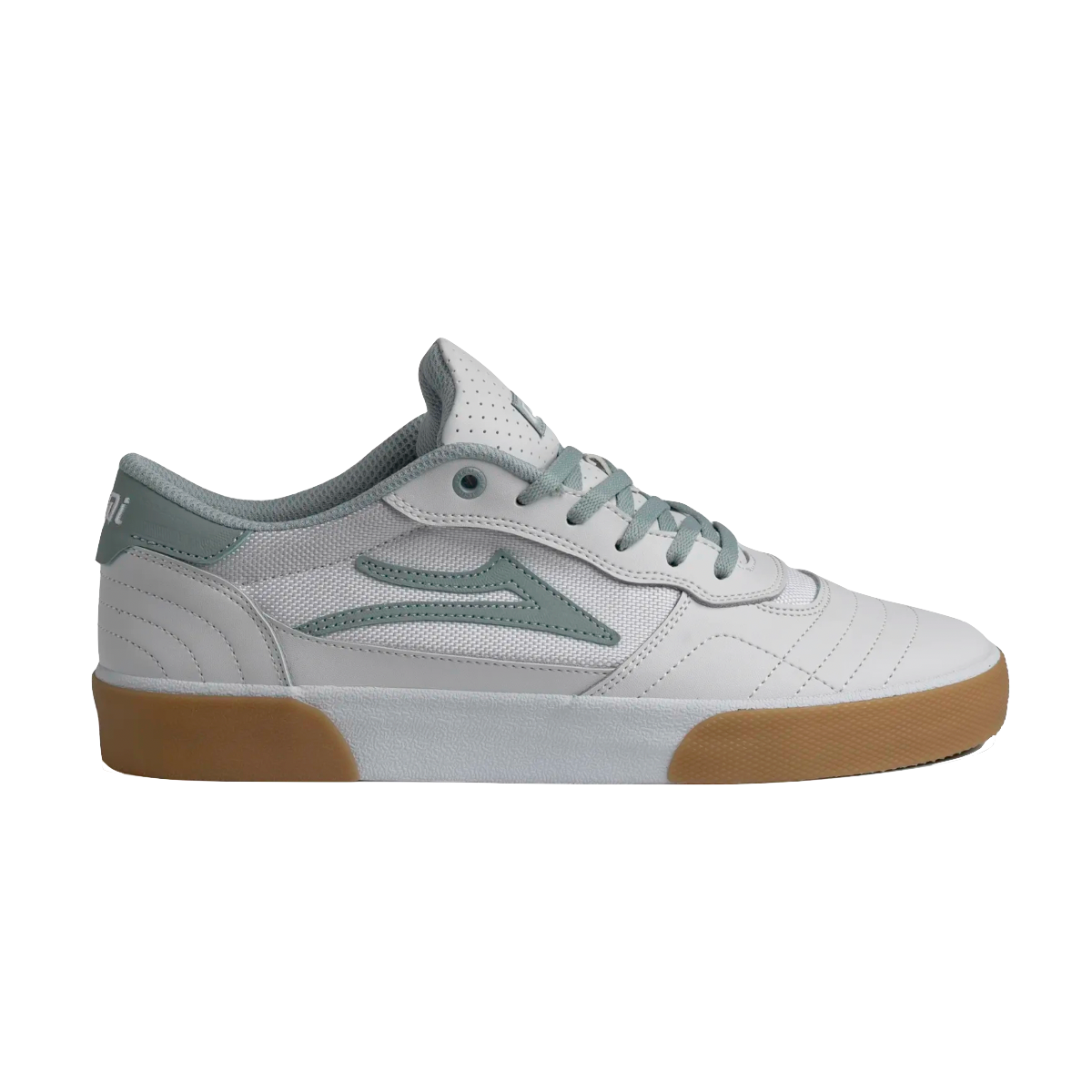 Lakai Cambridge Elite white leather grey mist
