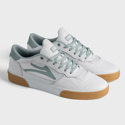 Lakai Cambridge Elite white leather grey mist