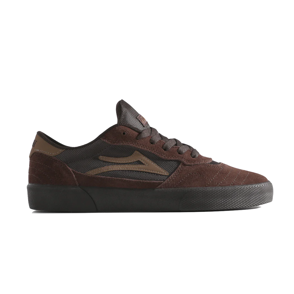 Lakai Cambridge chestnut suede monochrome