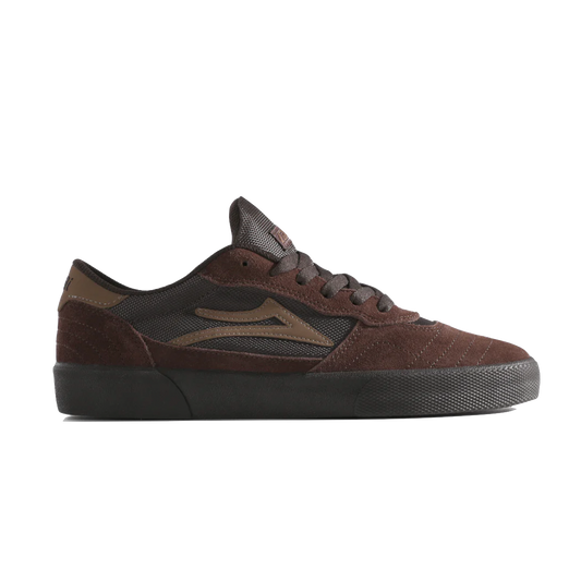 Lakai Cambridge chestnut suede monochrome