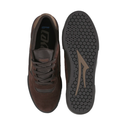 Lakai Cambridge chestnut suede monochrome