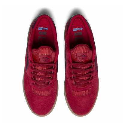 Lakai Cambridge red burgundy suede