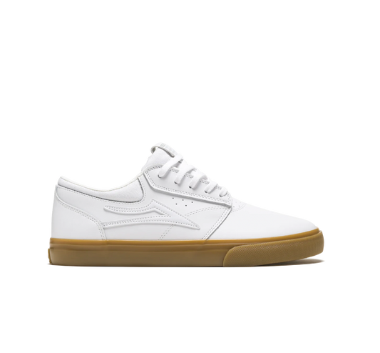 Lakai Griffin white gum leather