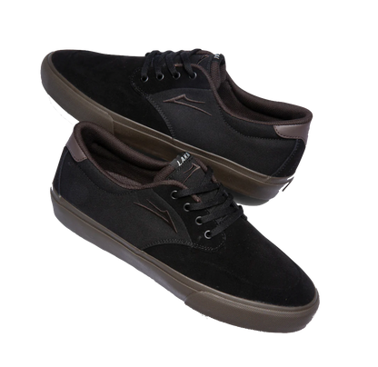 Lakai Riley black gum suede