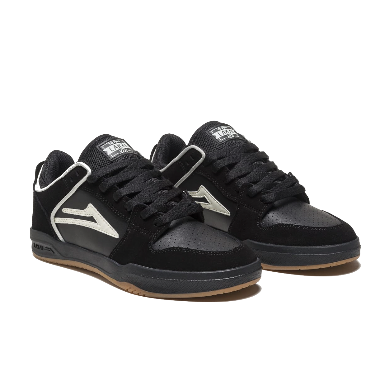 Lakai Telford black glow suede