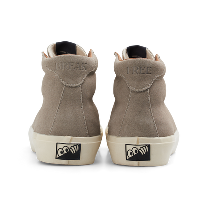 Last Resort AB VM001 Hi suede fog grey white
