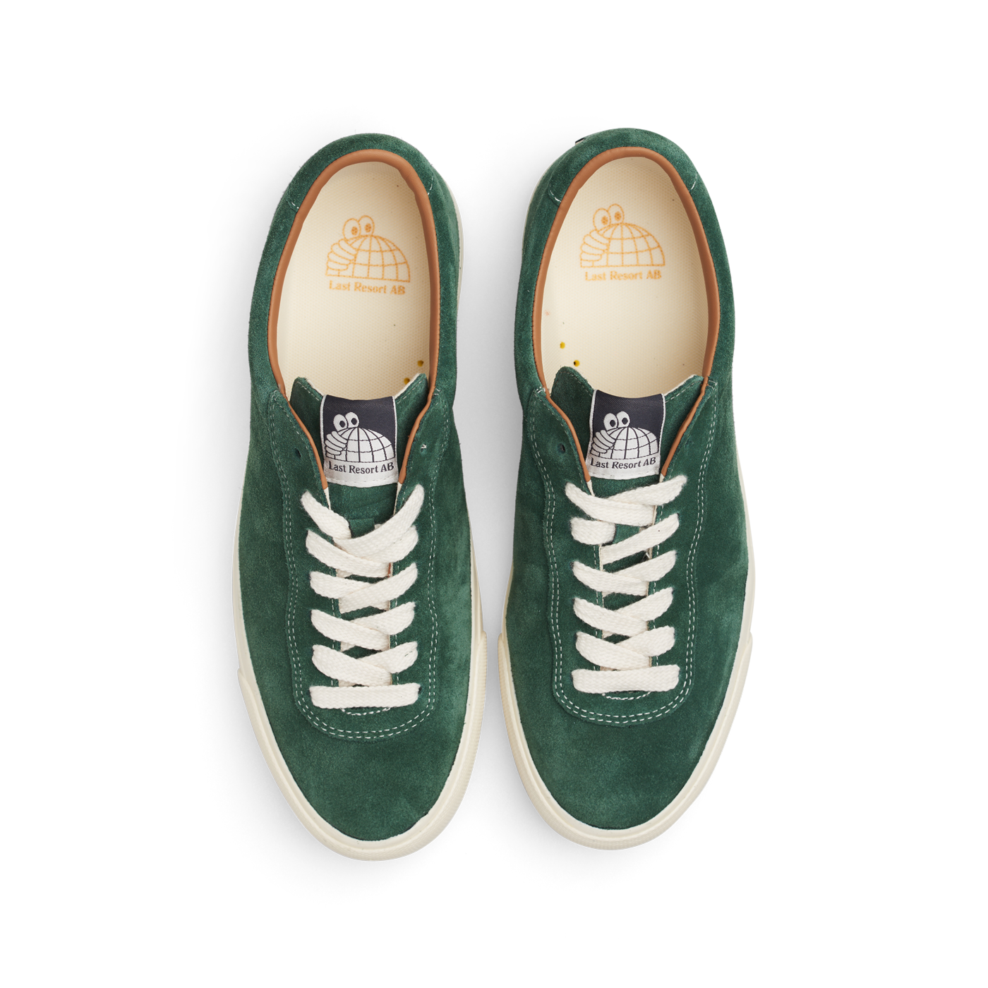 Last Resort AB VM001 Lo suede elm green white