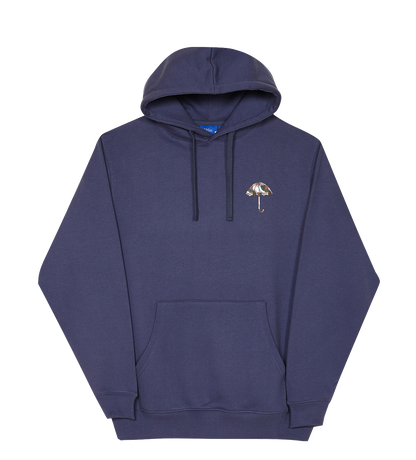 Hélas Mosa hoodie indigo blue