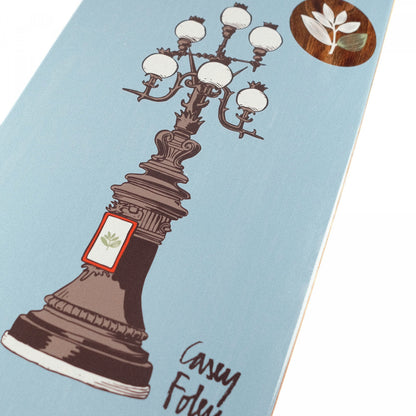 Magenta Casey Foley deck Relic Serie square shape 8.125"