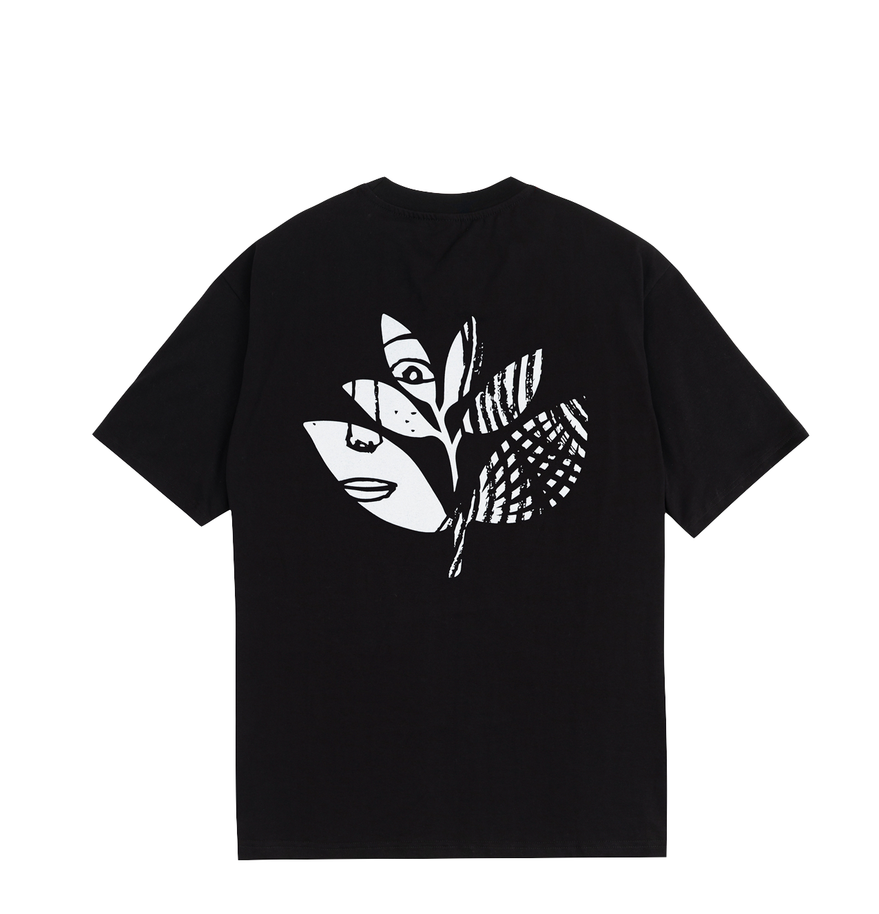Magenta Femme tee black