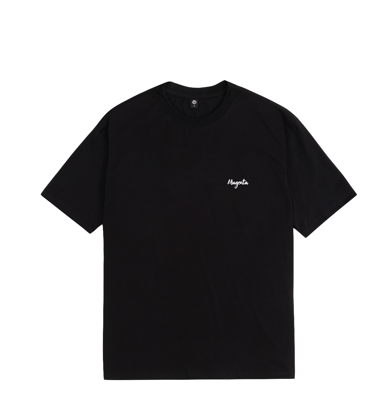 Magenta Femme tee black