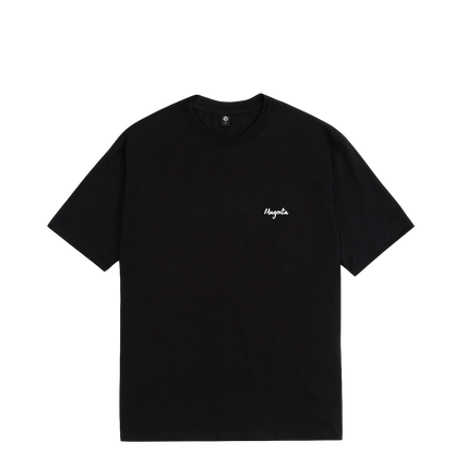 Magenta Femme tee black