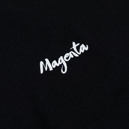 Magenta Femme tee black